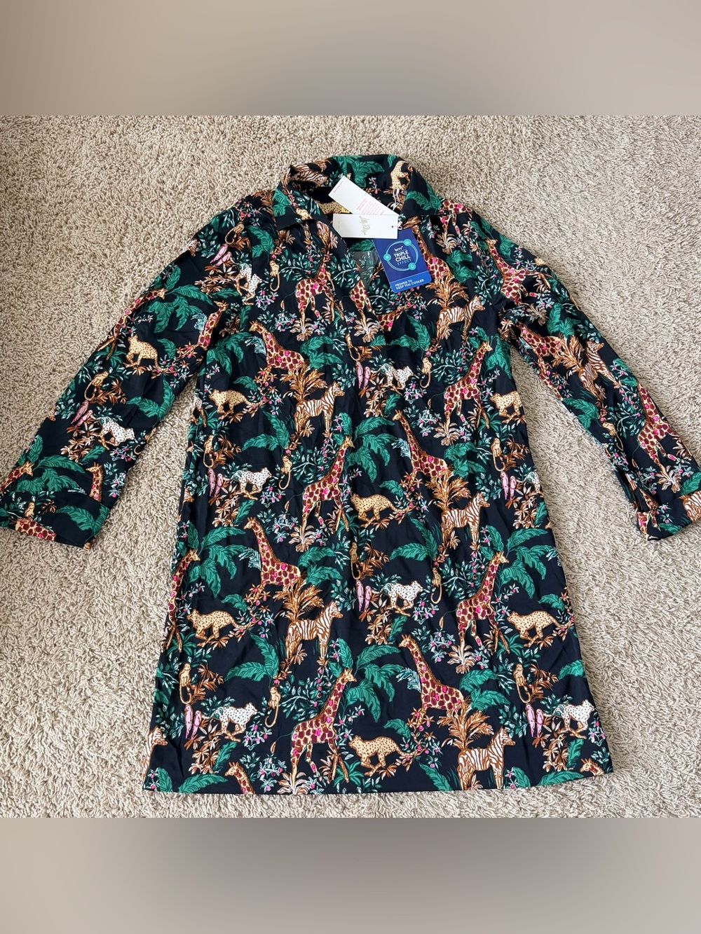 NWT Lilly Pulitzer Chessie UPF 50+ "Dancing in the Moonlight" Sz M
